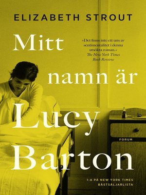 cover image of Mitt namn är Lucy Barton